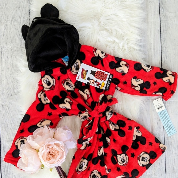 Disney Other - BNWT 2T/3T Disney Mickey Mouse Robe